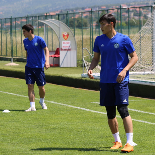 Kazakhstan U-21 training session in Podgorica -Photos