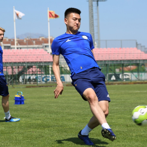 Kazakhstan U-21 training session in Podgorica -Photos