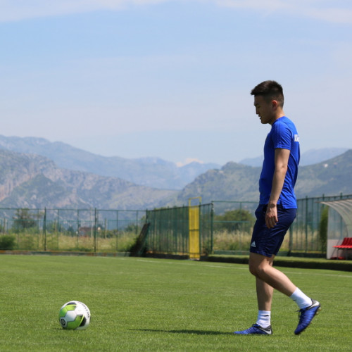 Kazakhstan U-21 training session in Podgorica -Photos