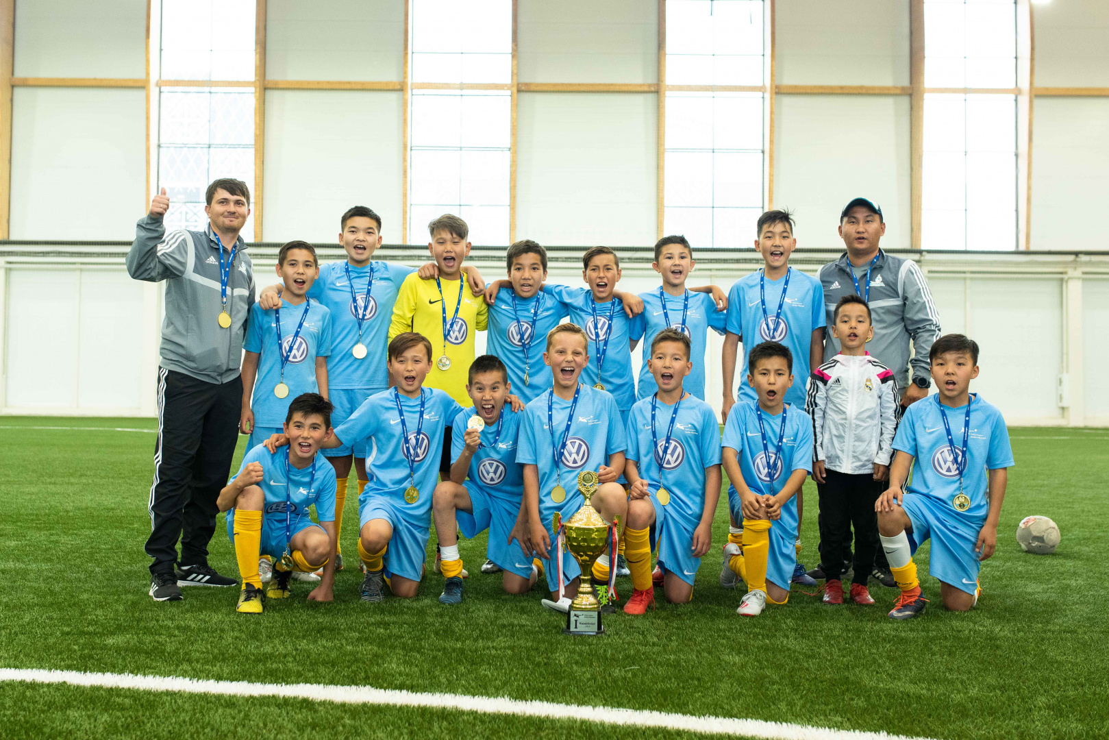 Volkswagen Junior Masters Tournament Held in Kazakhstan