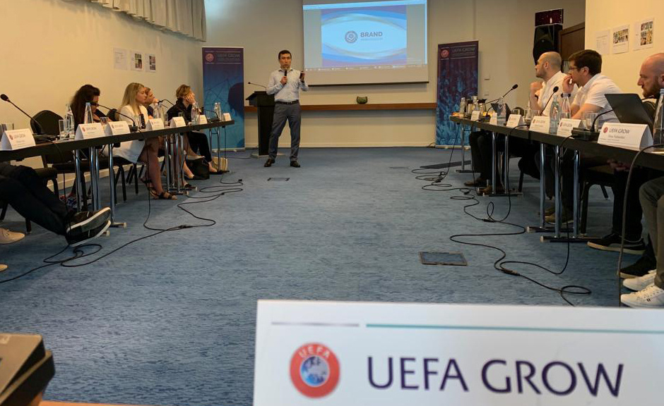 KFF REPRESENTATIVE TAKES PART IN THE UEFA GROW WORKSHOP