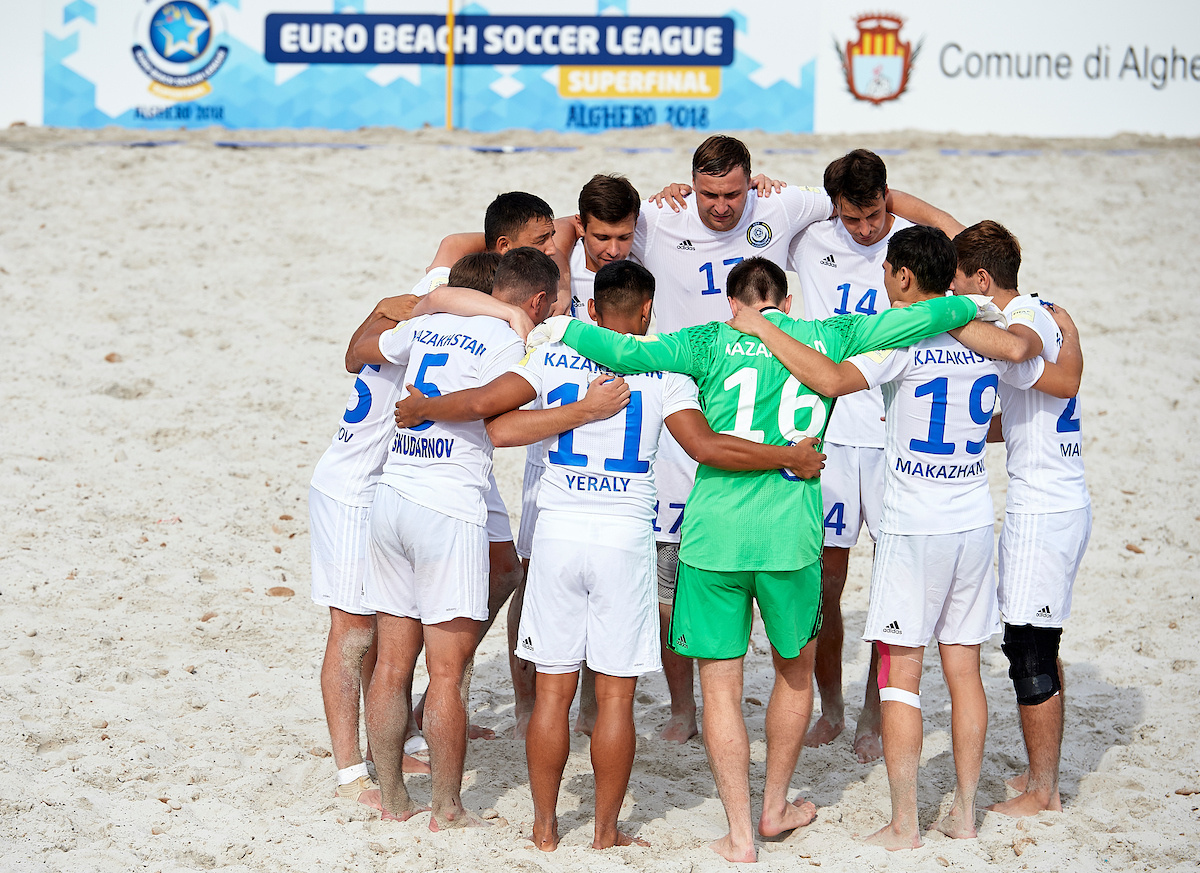 Kazakhstan Takes Part in the FIFA 2019 Beach Soccer World Cup qualifying tournament