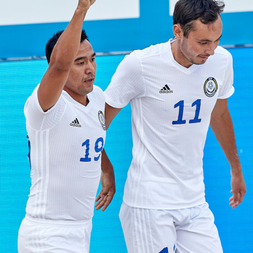 Kazakhstan Beach Soccer Team Beat Czech Republic