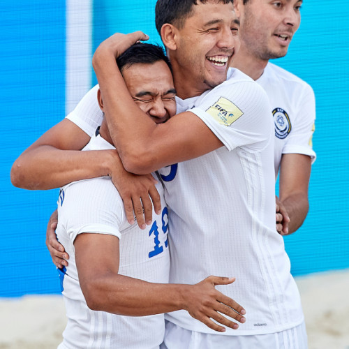 Kazakhstan Beach Soccer Team Beat Czech Republic