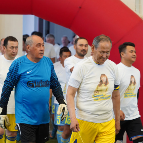 Kazakhstan Football Federation Holds a Charity Match in support of Galina Polevaya