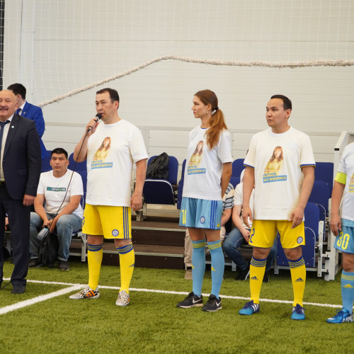 Kazakhstan Football Federation Holds a Charity Match in support of Galina Polevaya