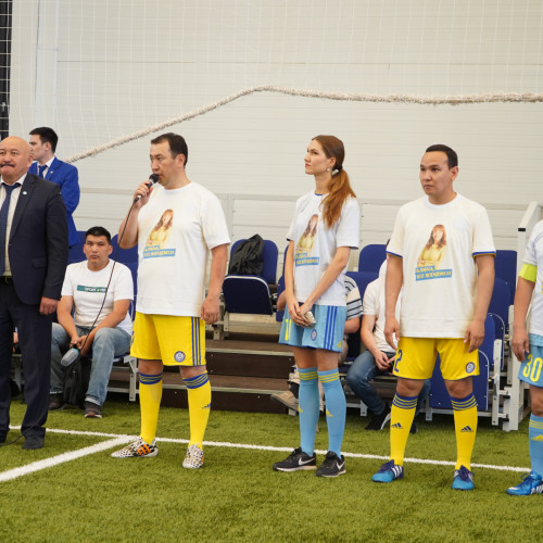 Kazakhstan Football Federation Holds a Charity Match in support of Galina Polevaya