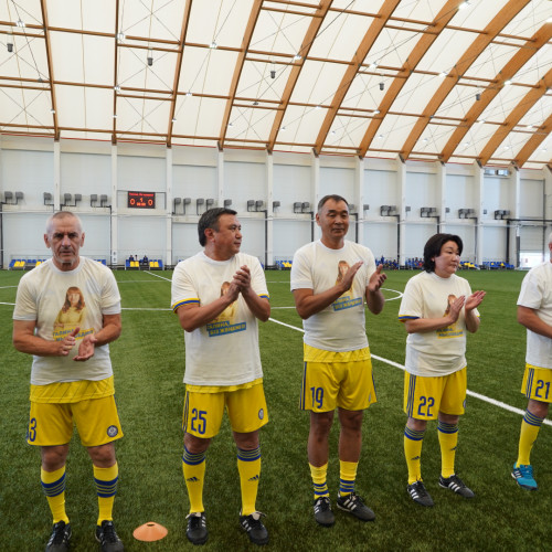 Kazakhstan Football Federation Holds a Charity Match in support of Galina Polevaya