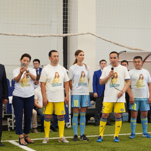 Kazakhstan Football Federation Holds a Charity Match in support of Galina Polevaya
