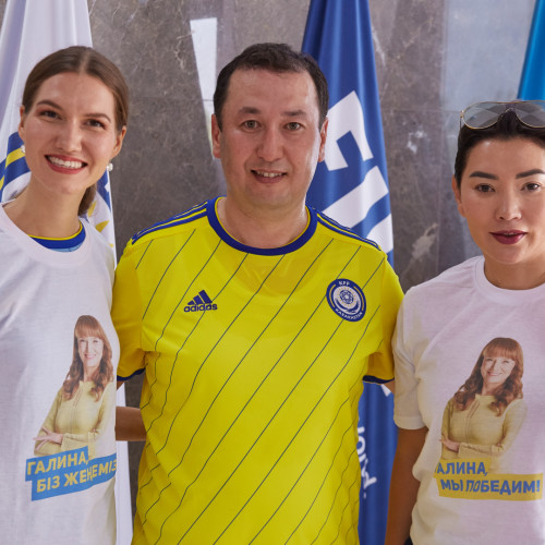 Kazakhstan Football Federation Holds a Charity Match in support of Galina Polevaya