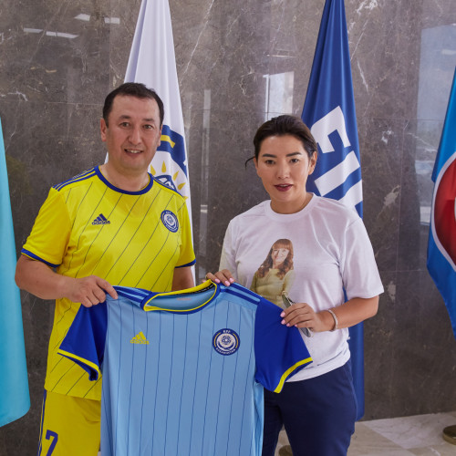 Kazakhstan Football Federation Holds a Charity Match in support of Galina Polevaya