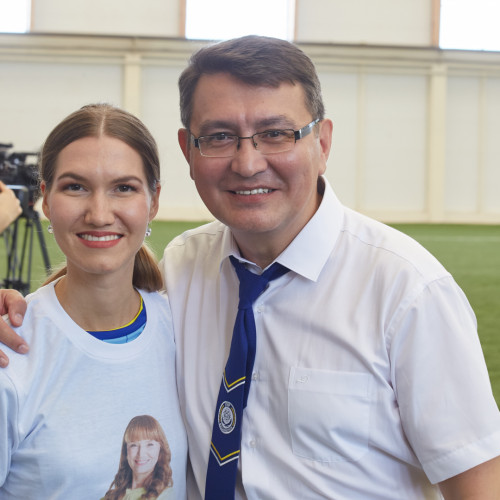 Kazakhstan Football Federation Holds a Charity Match in support of Galina Polevaya