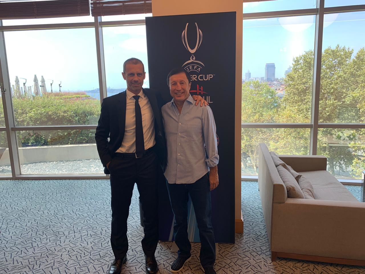 KFF PRESIDENT MEETS WITH ALEKSANDER CEFERIN