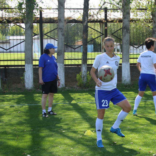 Training Session of the Kazakhstan Women's Team - Photos