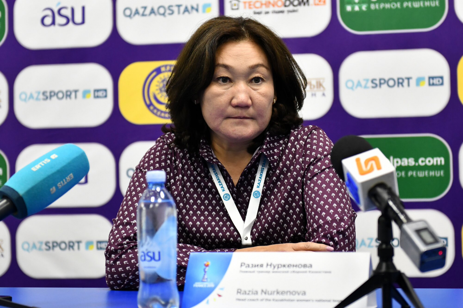Рәзия Нүркенова: «Іріктеу кезеңінің барлық ойынын абыроймен өткізу үшін күш саламыз»