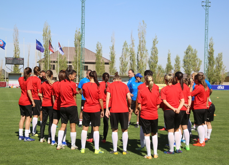 Pre-match Training Session of the Serbia Women's Team - Photos