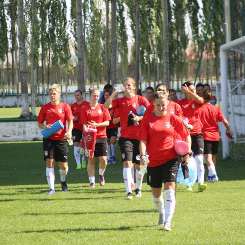 Pre-match Training Session of the Serbia Women's Team - Photos