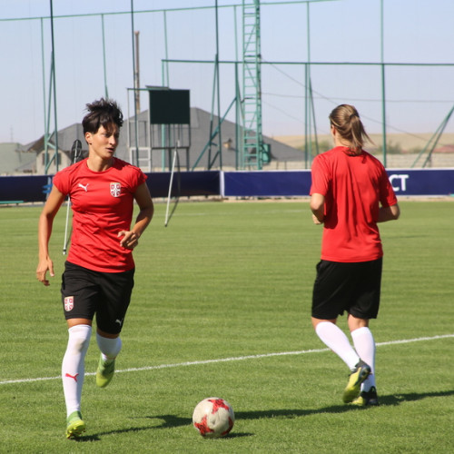 Pre-match Training Session of the Serbia Women's Team - Photos