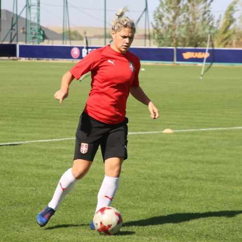 Pre-match Training Session of the Serbia Women's Team - Photos