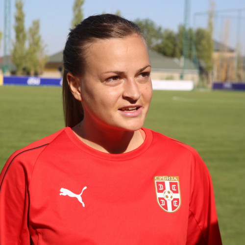 Pre-match Training Session of the Serbia Women's Team - Photos