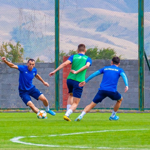 Kazakhstan National Team's Training Session - Photos