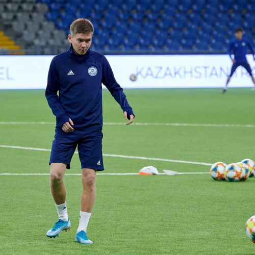 Kazakhstan U21 Pre-Match Training Session - Photos