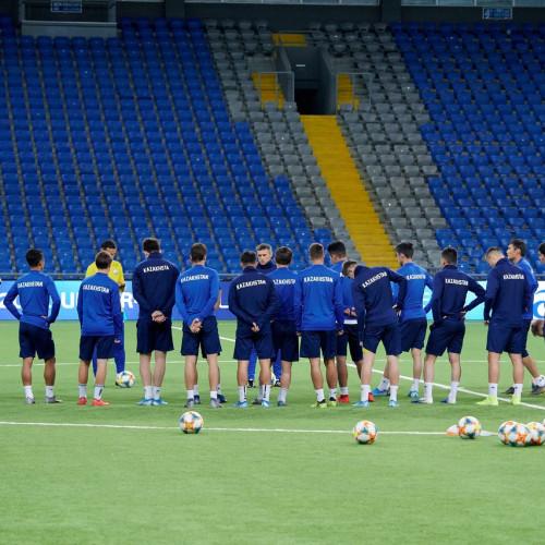 Kazakhstan U21 Pre-Match Training Session - Photos