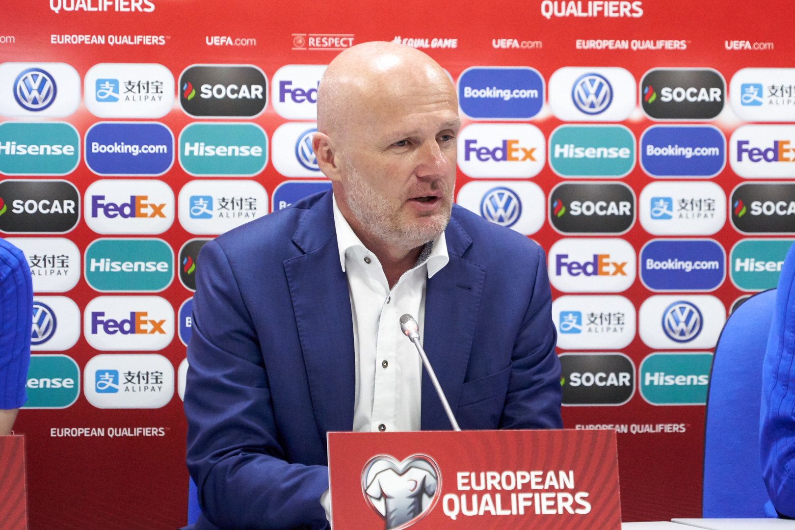Michal Bilek: 'One point gained in an away match is a good result for us'