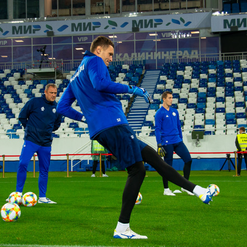 Pre-Match Training Session of the Kazakhstan National Team - Photos