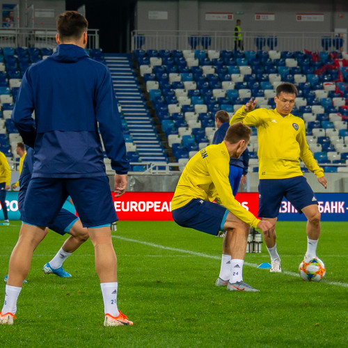 Pre-Match Training Session of the Kazakhstan National Team - Photos