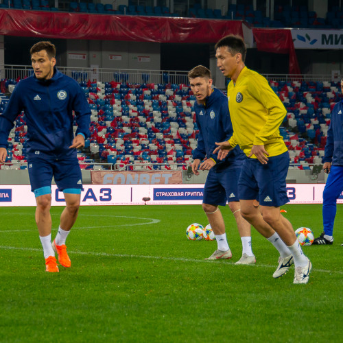 Pre-Match Training Session of the Kazakhstan National Team - Photos
