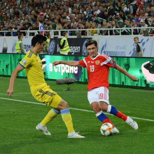 Russia (1:0) Kazakhstan - Photos