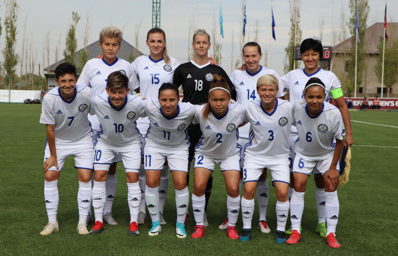 Kazakhstan Women's Squad For the Matches against Macedonia and France