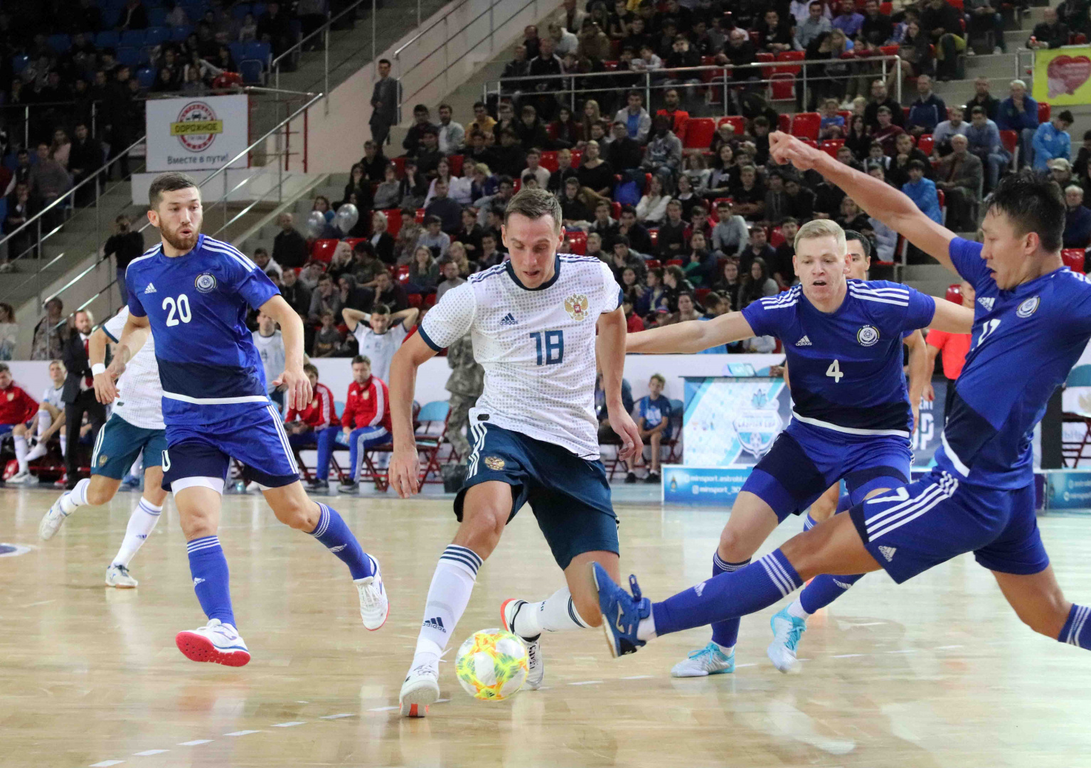 Futsal Kazakhstan (1:1) Russia - Photos