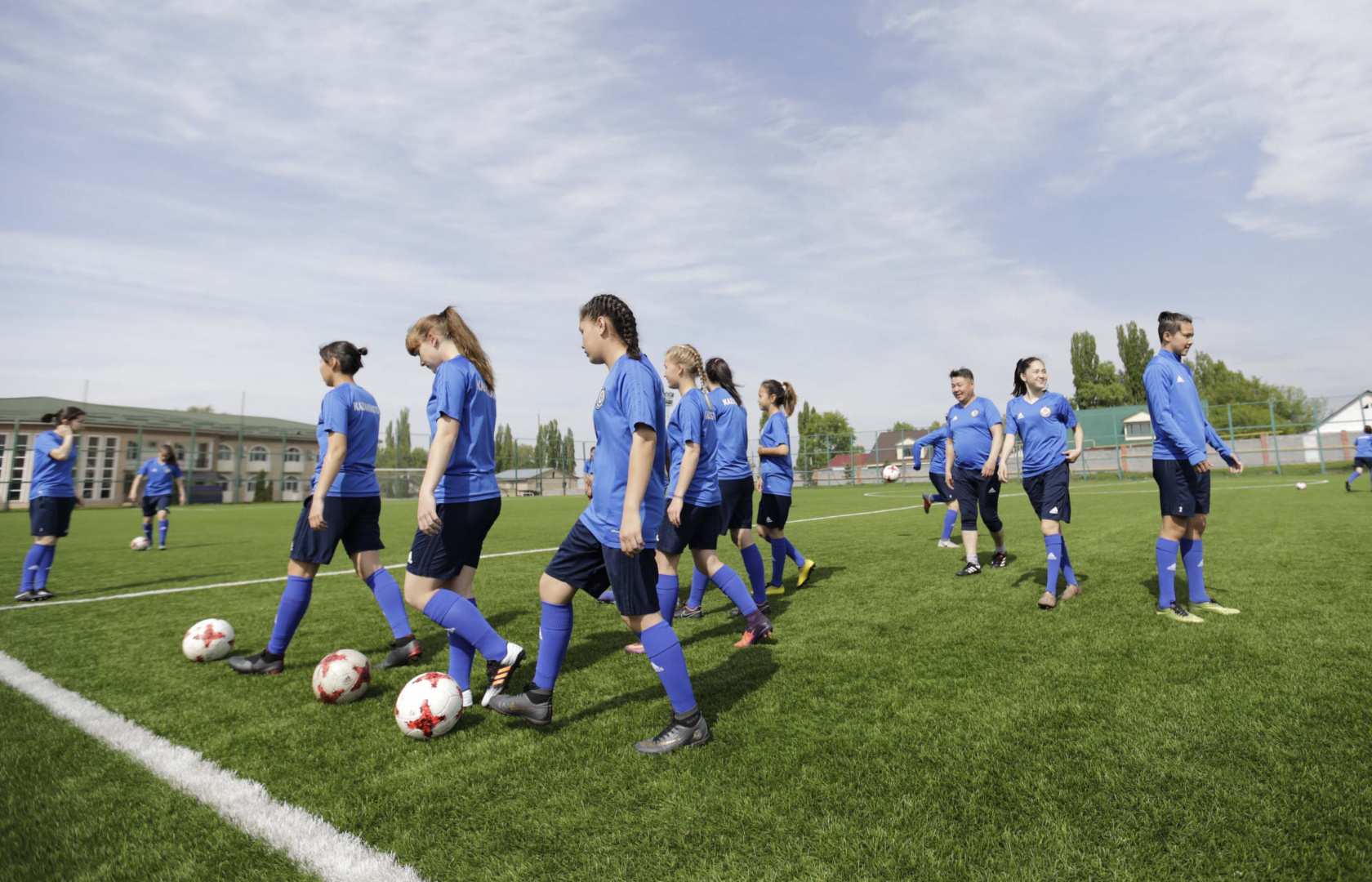 Kazakhstan WU-17 Plays Its Last Match at the Euro-2020