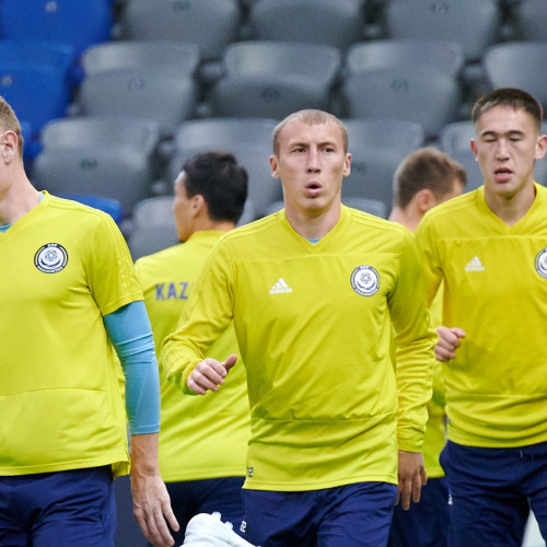 Kazakhstan national team pre-match training session - Photos