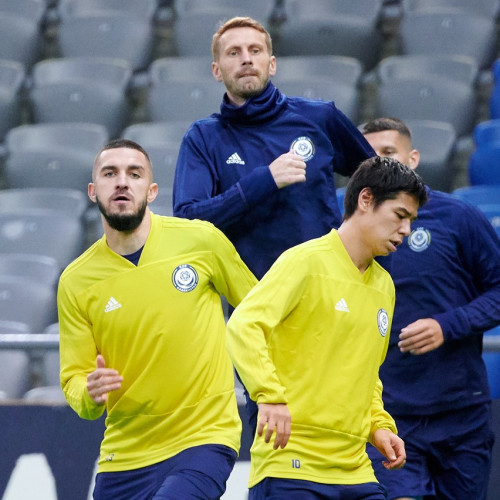 Kazakhstan national team pre-match training session - Photos