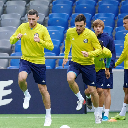 Kazakhstan national team pre-match training session - Photos