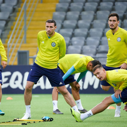 Kazakhstan national team pre-match training session - Photos
