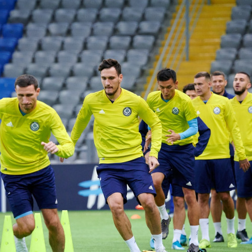 Kazakhstan national team pre-match training session - Photos