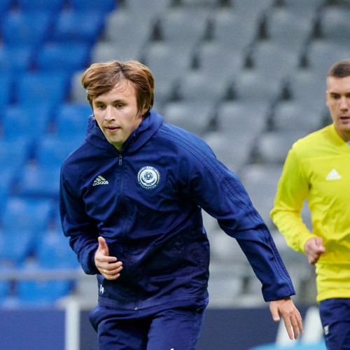 Kazakhstan national team pre-match training session - Photos
