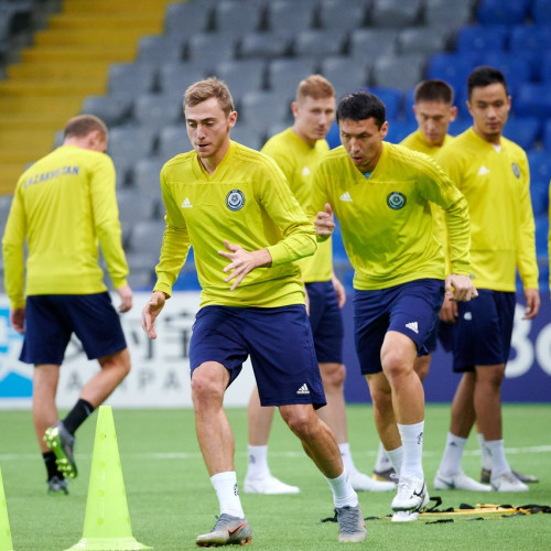 Kazakhstan national team pre-match training session - Photos