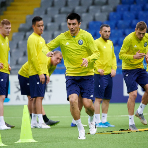 Kazakhstan national team pre-match training session - Photos