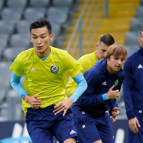 Kazakhstan national team pre-match training session - Photos
