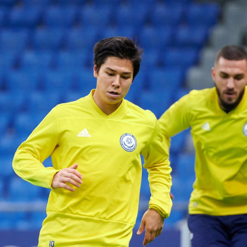 Kazakhstan national team pre-match training session - Photos