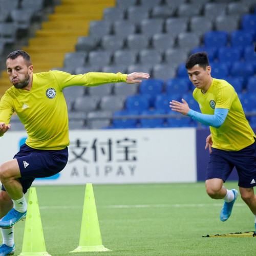 Kazakhstan national team pre-match training session - Photos