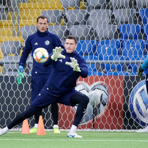Kazakhstan national team pre-match training session - Photos