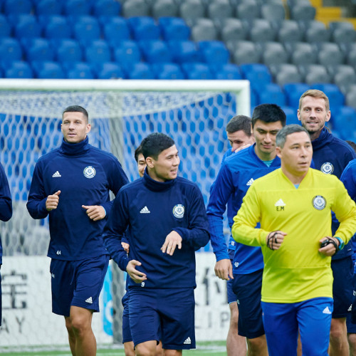 Kazakhstan national team pre-match training session - Photos