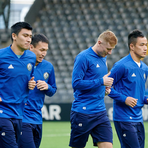 Kazakhstan national team pre-match training session - Photos
