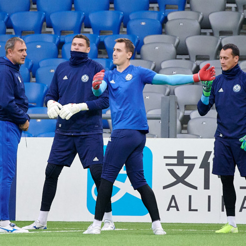 Kazakhstan national team pre-match training session - Photos